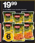  Roka Instant Noodles Assorted-6 x 85g