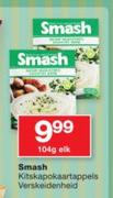 Smash Kitskapokaartappels Vesrkeidenheid-104g Elk