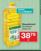 Housebrand Sunflower Seed Oil-2Ltr