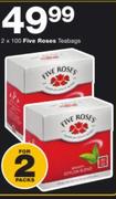 Five Roses Teabags-2 x 100's