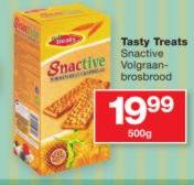 Tasty Treats Snactive Volgraan bros brood-500g