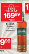 Scottish Leader Whisky Signature-750ml