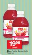 Elvin Nectar Concentrate Assorted-1Ltr Each