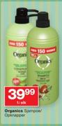 Organics Sjampoe/Opknapper-1L Elk
