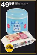 Johnson's Baby Jelly 500ml & Johnson's Baby Wipes 80
