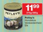Petley's Hondekos Verskeidenheid-375/385g Elk