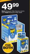 Raid Mosquito Killer Electric Unit & 33ml Raid Mosquito Killer Refill
