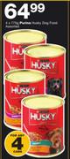 Purina Husky Dog Food Assorted-4x775g