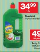 Sunlight Opwasmiddel-1.5Ltr