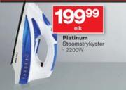 Platinum Stoomstrykyster 2200W-Elk
