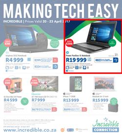 Incredible Connection : Making tech Easy (20 Apr - 23 Apr 2017), page 1