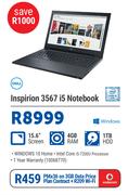 Dell Inspirion 3567 i5 Notebook