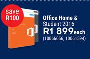 Microsoft Office Home & Student 2016-Each