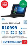 Dell Inspirion 3558 Notebook