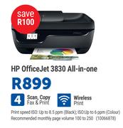 HP Officejet 3830 All In One