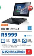 Lenovo MIIX 310 LTE 2 In 1