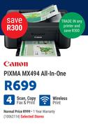 Canon Pixma MX494 All In One