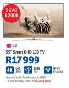 LG 55" UHD Smart LED TV