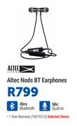 Altec Nods BT Earphones