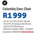 Columbia Exec Chair