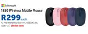 Microsoft 1850 Wireless Mobile Mouse-Each