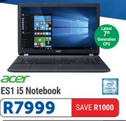 Acer ES1 i5 Notebook-On 5GB Data Price Plan