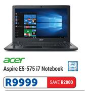 Acer Aspire E5-575 i7 Notebook-On 5GB Data Price Plan