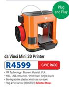 Da Vinci Mini 3D Printer