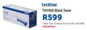 Brother TN1000 Black Toner