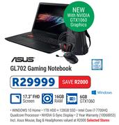Asus GL702 Gaming Notebook