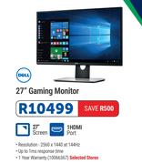 Dell 27" Gaming Monitor