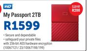 WD My Passport 2TB