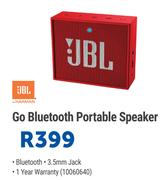 JBL Go Bluetooth Portable Speaker