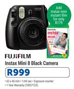 Fujifilm Instax Mini 8 Black Camera