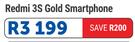 Redmi 3S Gold Smartphone