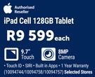 Apple iPad Cell 128GB Tablet-Each