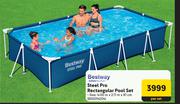 Bestway Steel Pro Rectangular Pool Set-Per Set