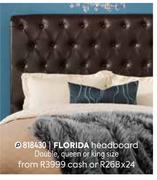 Florida Headboard 818430