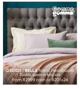 Gomma Gomma Bella Fabric Headboard 820025