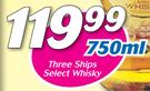 Three Ships Select Whisky-750ml