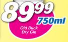 Old Buck Dry Gin-750ml