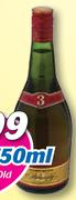 KWV 3 Year Old Brandy-750ml
