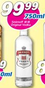 Smironoff 1818 Original Vodka-750ml