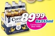 Corona Extra Beer NRBs-6x355ml