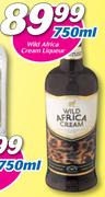 Wild Africa Cream Liqueur-750ml