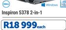 Dell Inspiron 5378 2 In 1-Each