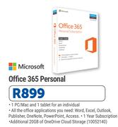Microsoft Office 365 Personal