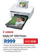 Canon Selphy CP 1000 Printer