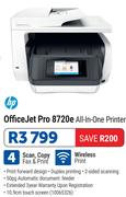 HP Officejet Pro 8720e All In One Printer