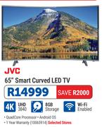JVC 65" Smart Curved LED TV